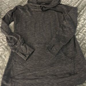 Athleta Heathered Gray Hoodie